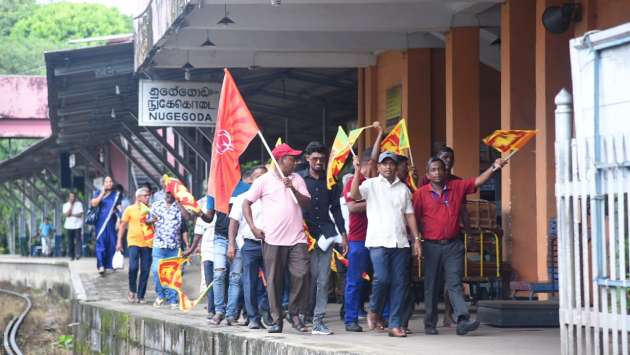 Party members gathering
