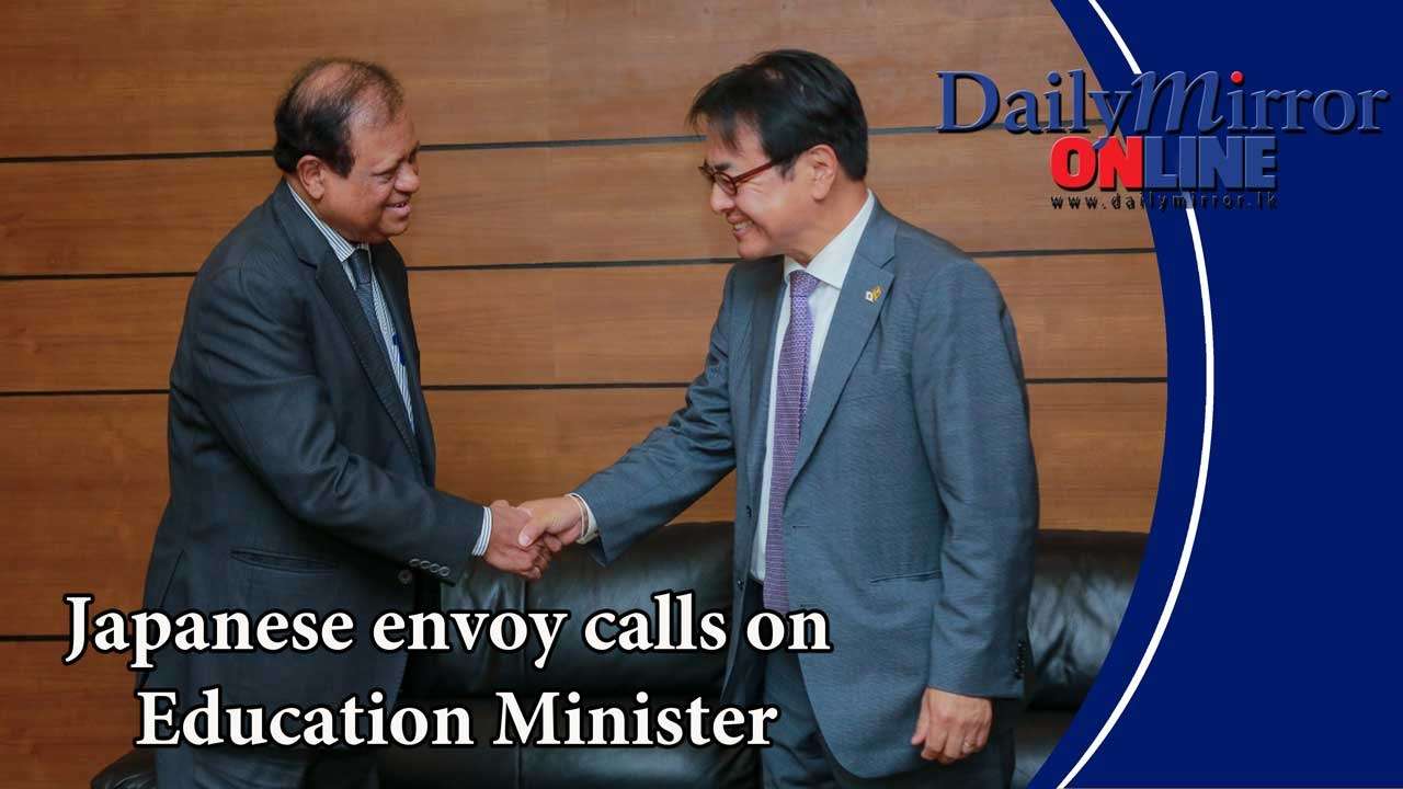 Japanese envoy calls on Education Minister