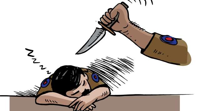 Constable stabs constable after fight over alcohol