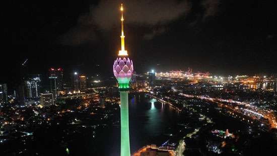 Lotus Tower to be illuminate during Vesak season