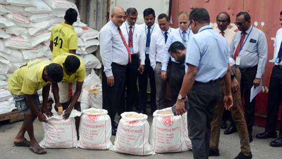 Container with contraband seized...