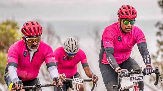 Trek4Ceylon Cyclists Support MS Charity Down Under