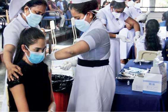 Covid-19 vaccines being administered to school children