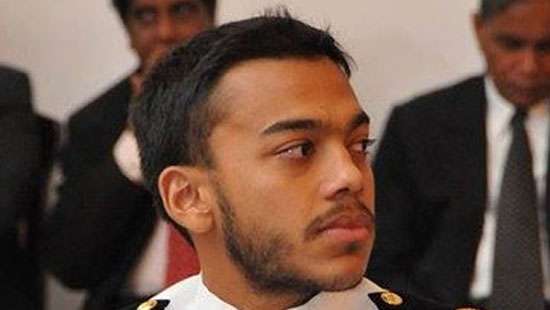Yoshitha re-instated as lieutenant in the SL Navy