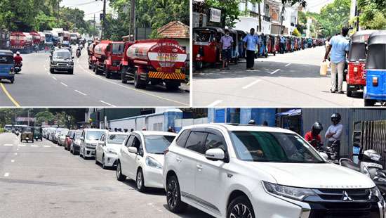 Long fuel queues again