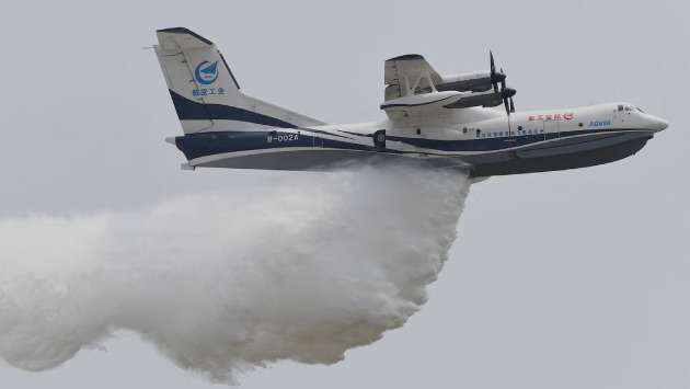 China approves world’s biggest amphibious plane for mass production