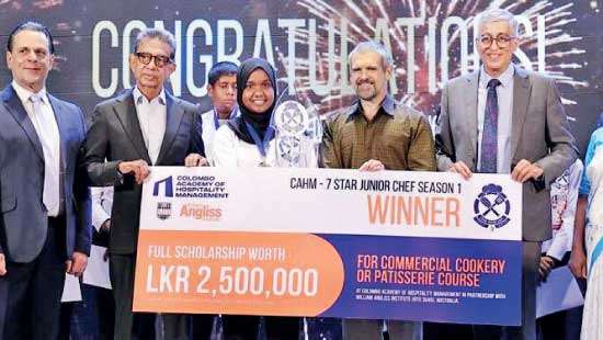 CAHM – 7 Star Junior Chef Competition Grand Finale celebrates young culinary talent