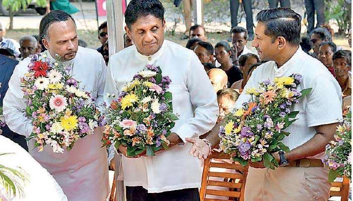 We have suffered because of our past  mistakes : Sajith