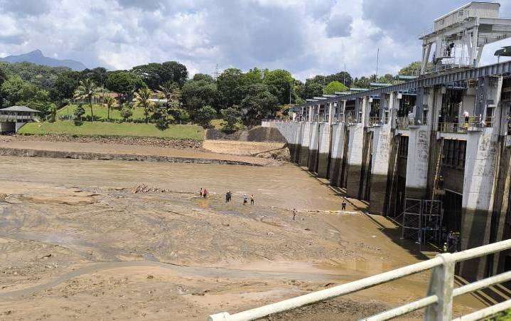 Water released in Polgolla