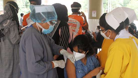 Child vaccination at J’pura Hospital