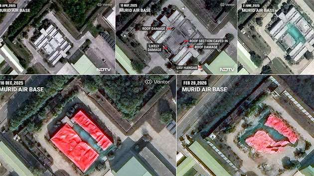 Repairs failed, Pakistan demolishes Murid Air Base building hit during operation Sindoor