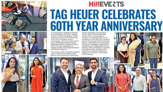 TAG HEUER CELEBRATES 60TH YEAR ANNIVERSARY