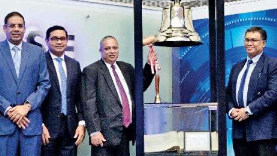 EFC rings Opening Bell at CSE to celebrate 96 years of service