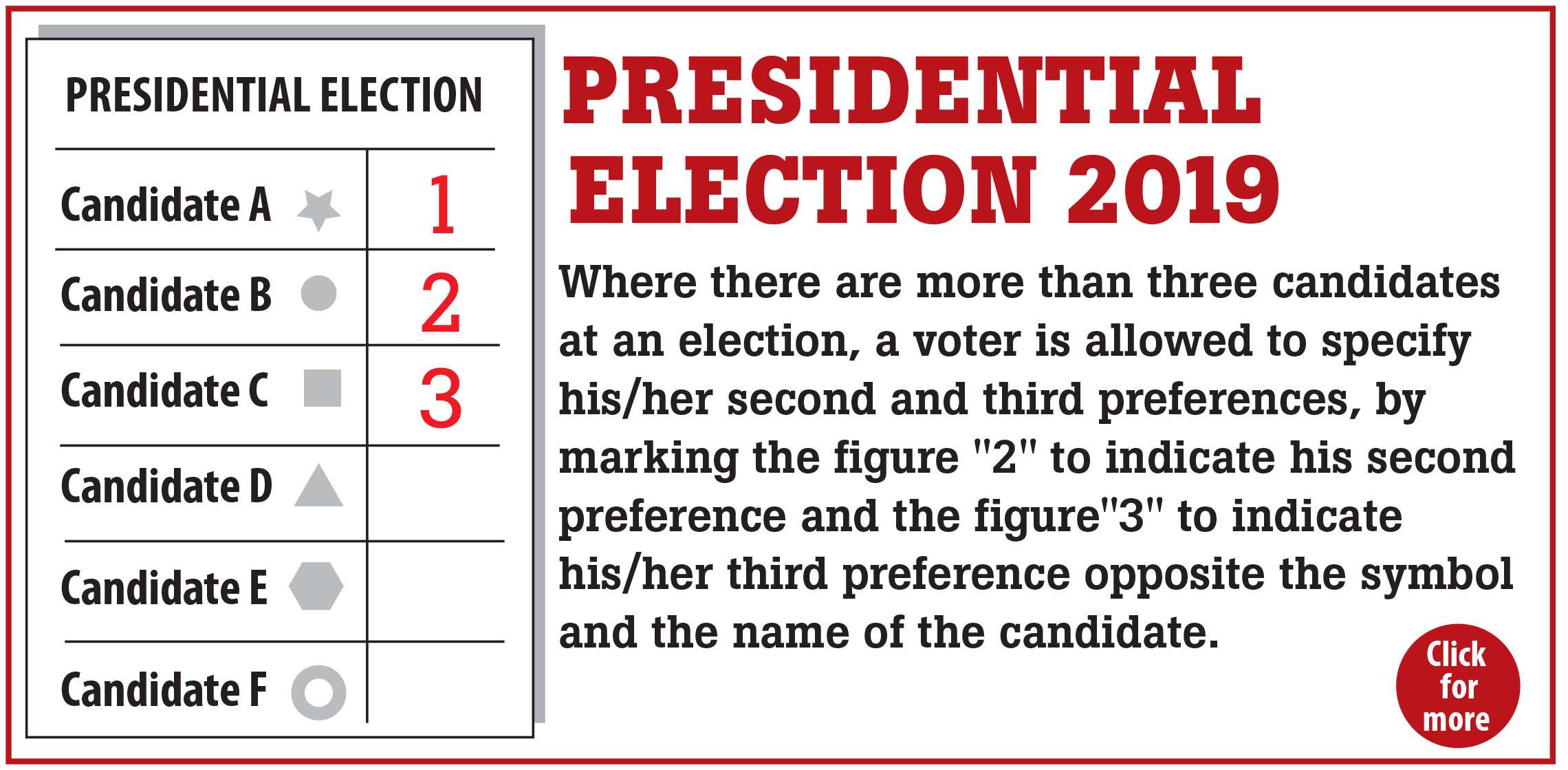 How to mark preferences