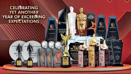 Pan Asia Bank among elite top 10 of country’s most awarded companies