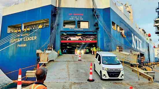 First vehicle consignment for local market arrives at HIP from Japan