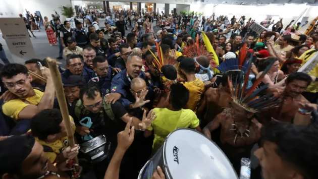 Protesters break into COP30 venue in Brazil