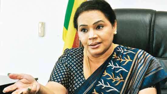 Diana Gamage complains against nuisance caller who uploaded audio clip