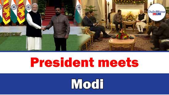 President meets Modi