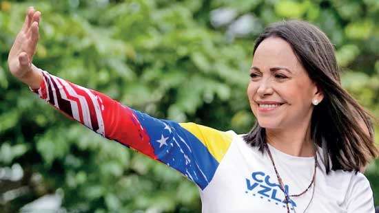 The politics of Nobel Laureate  Maria Machado Will take Venezuela to the  US camp if elected President