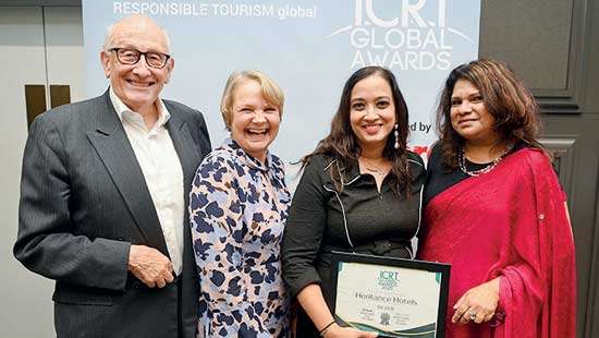 Heritance Kandalama awarded Silver at 2025 ICRT Global Responsible Tourism Awards