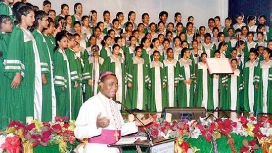 The Vatican Ambassador pays a glowing tribute to The Exceptional Performance of the Bridgetine Choir