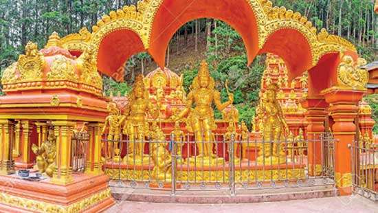 Sacred Monument of Seetha Amman Temple N’ Eliya presented to Ram Mandir in India