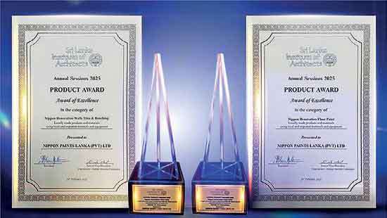 Nippon Paint receives Award of Excellence from SLIA for two products