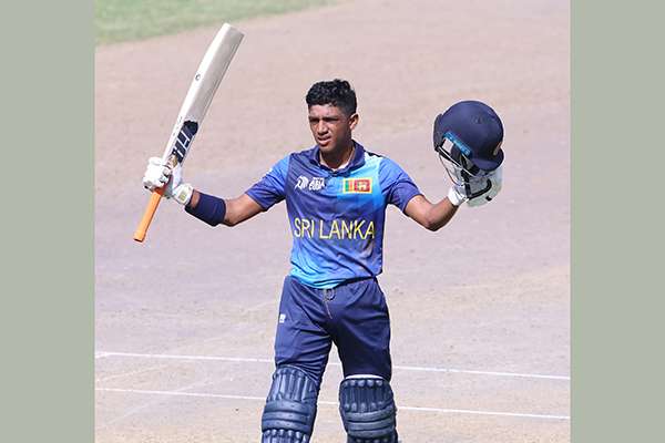 Sharujan’s ton helps Sri Lanka U-19 coast to second win