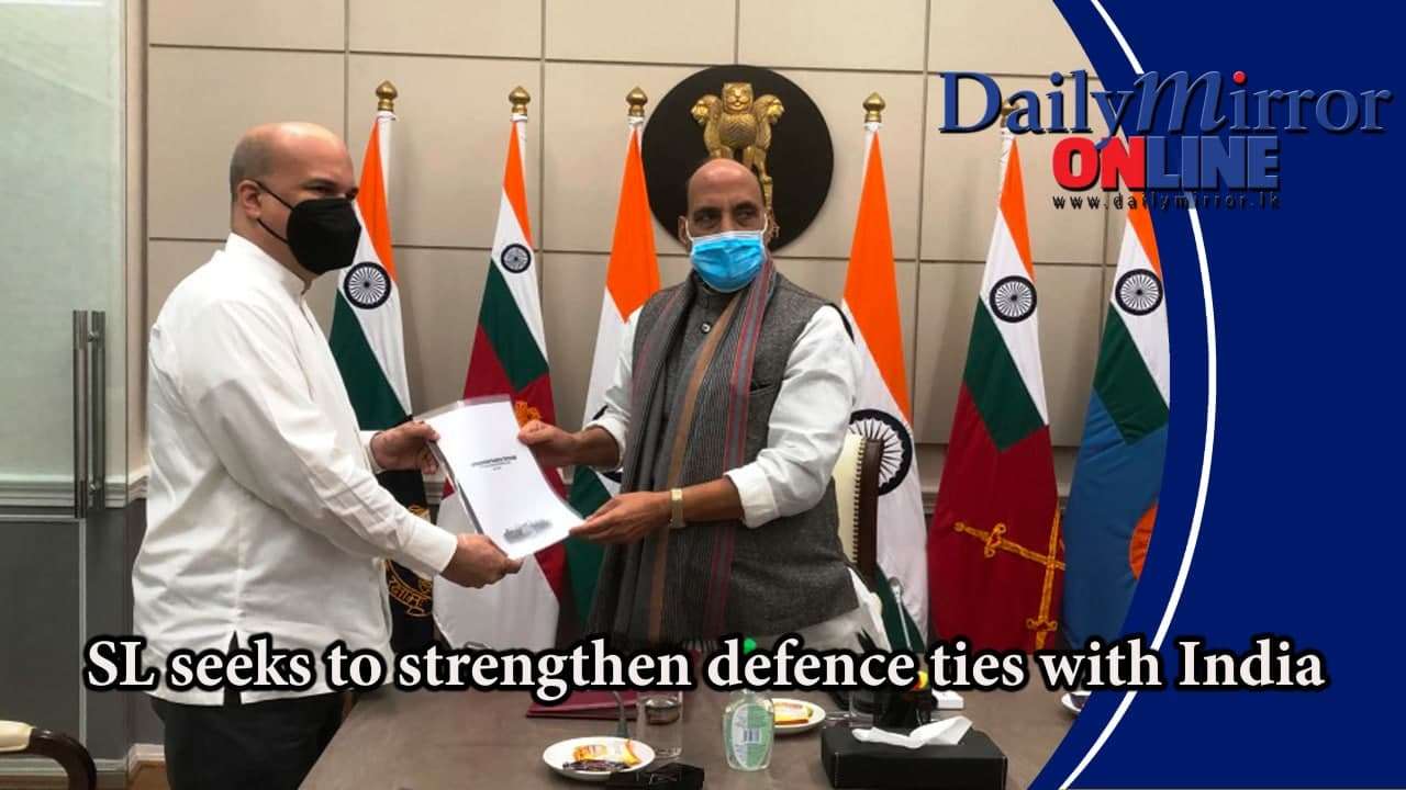 SL seeks to strengthen defence ties with India