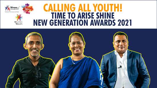 Calling all youth! | Time to Arise Shine New Generation Awards 2021