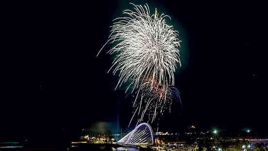 Port City Colombo welcomes 2025 with a spectacular fireworks display