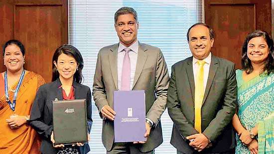 Colombo Stock Exchange and UNDP sign MoU