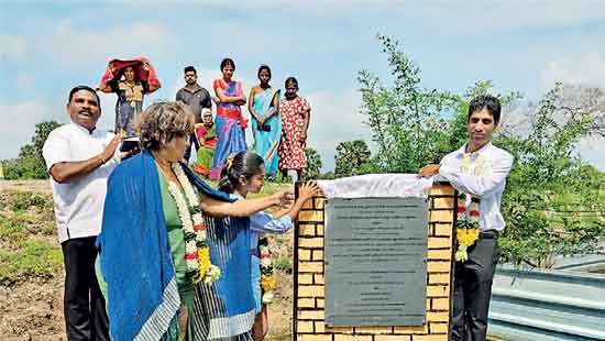 Appe Lanka restores Naranthalu tank in Poonakary