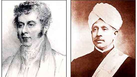 Choosing between Robert Wilmot Horton and Ponnambalam Arunachalam