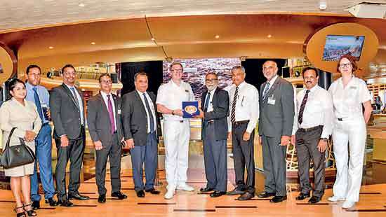 Aitken Spence Shipping welcomes AIDAstella on her maiden call to Sri Lanka