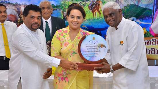 Veteran chef Publis Silva felicitated...