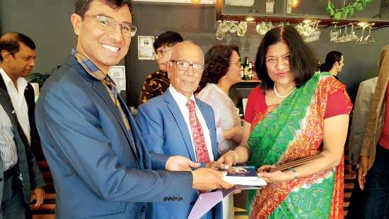 New SriLankan High Commissioner  in Australia  welcomed with  Open Arms