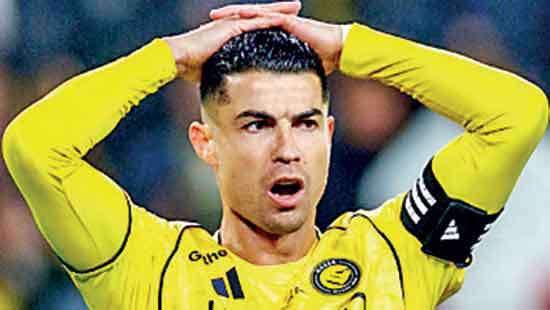Now,  Saudi League warns Ronaldo and tells him off…