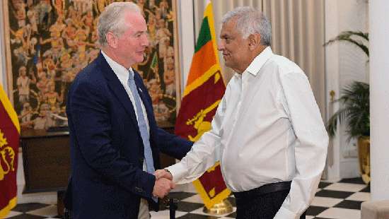 President meets US Senator Chris Van Hollen