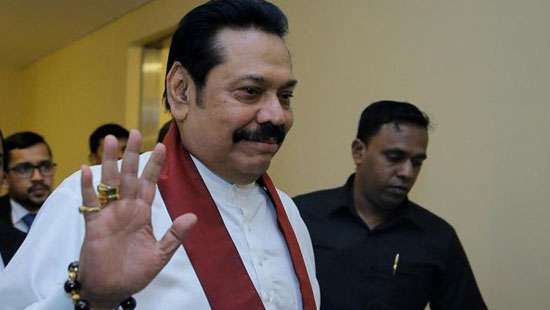 Mahinda sworn in as new Prime Minister