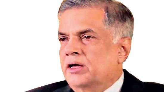 Economic crisis messed up into a political crisis : Ranil