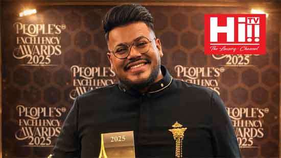 Danu Innasithamby wins - The People’s Excellency Awards