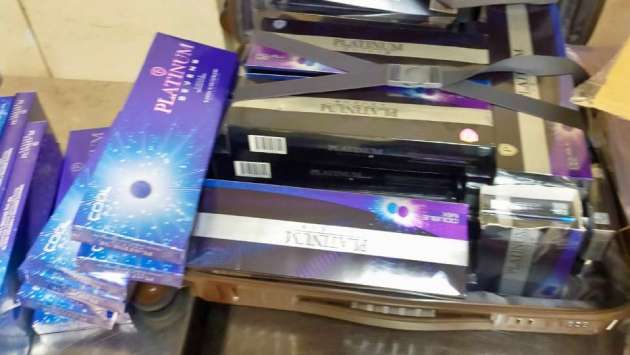 BIA authorities seize Rs.16.2Mn worth of cigarettes in first week of October