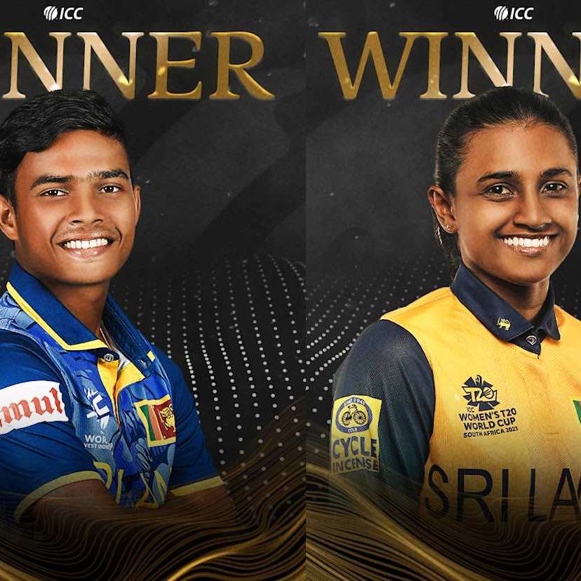 Wellalage, Harshitha crowned ICC Players of the Month for August