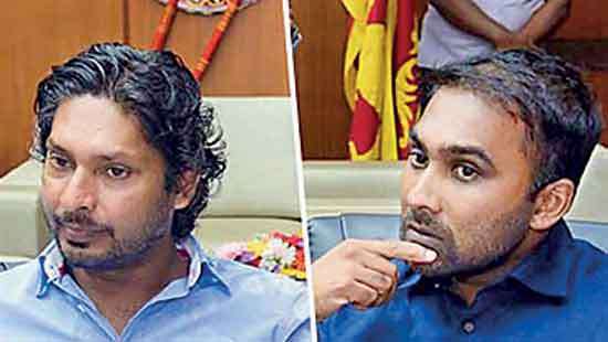 Rain spoils Mahela-Sanga match