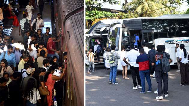 Fare dispute halts buses...