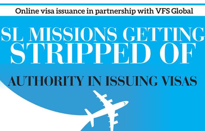 SL missions getting stripped of authority in issuing visas