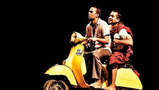 Play “This is not a gun” at Elphinstone on December 18: A lunatic and a monk on a liberation journey