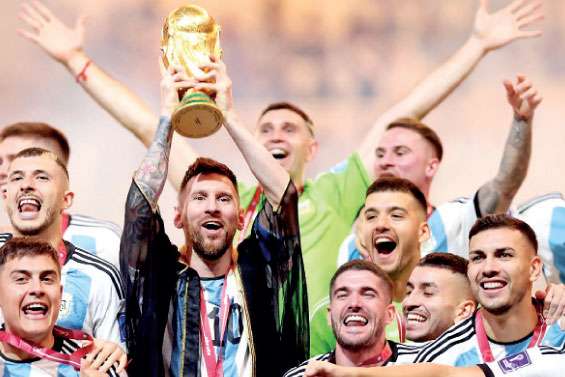 Messi and Argentina beat France  on penalties to win World Cup